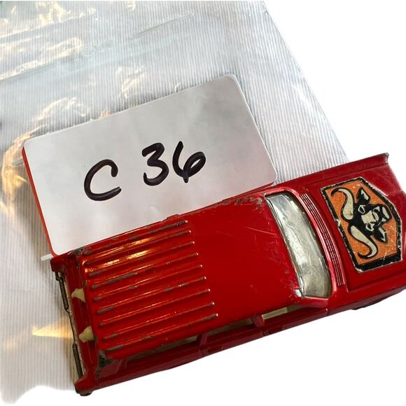 Vintage 1973 Matchbox Mercury Station Wagon, Red with Cobra Decal - Picture 9 of 9